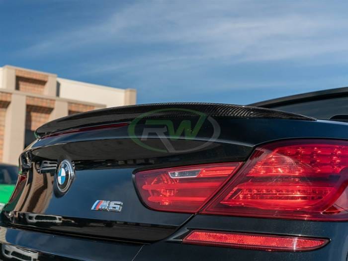 BMW F06 F13 Perf Style Carbon Fiber Trunk Spoiler bmwf13001 thumbnail 5