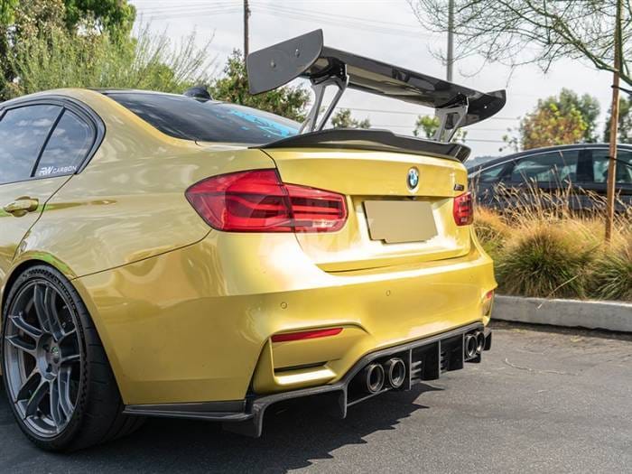 BMW M2 M3 M4 GTS Style Carbon Fiber Wing bmwf8x030 thumbnail 2