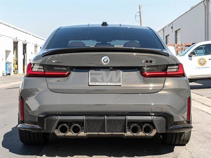 BMW G20 G80 Performance Style CF Trunk Spoiler bmwg20022 thumbnail 2
