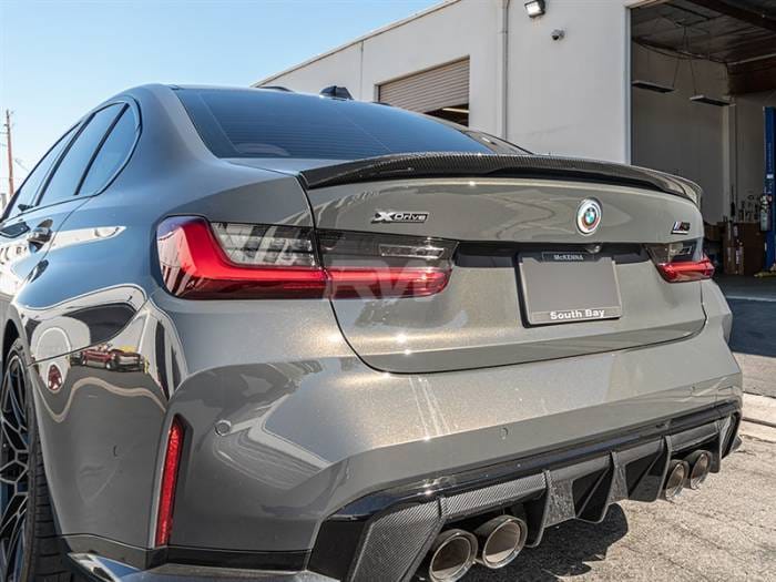 BMW G20 G80 Performance Style CF Trunk Spoiler bmwg20022 thumbnail 3