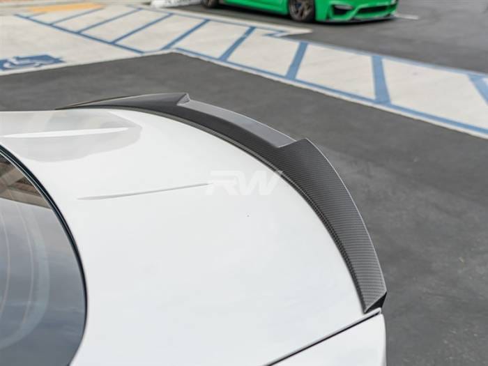 BMW F82 M4 Style Carbon Fiber Trunk Spoiler bmwf82m410 thumbnail 2