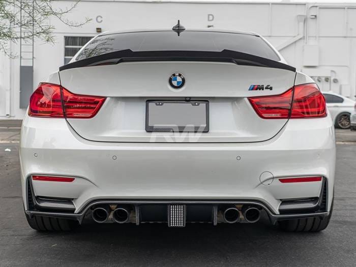 BMW F82 M4 Style Carbon Fiber Trunk Spoiler bmwf82m410 thumbnail 3