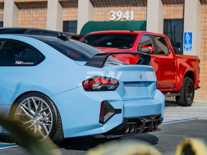 BMW G87 M2 Carbon Fiber Performance Style Wing bmwg87026 thumbnail 5