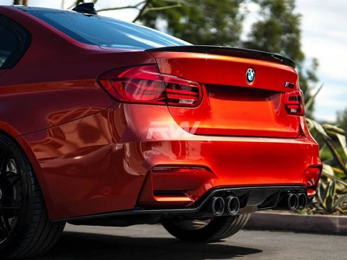 BMW F80 M3 Performance Style CF Trunk Spoiler bmwf80001 thumbnail 2