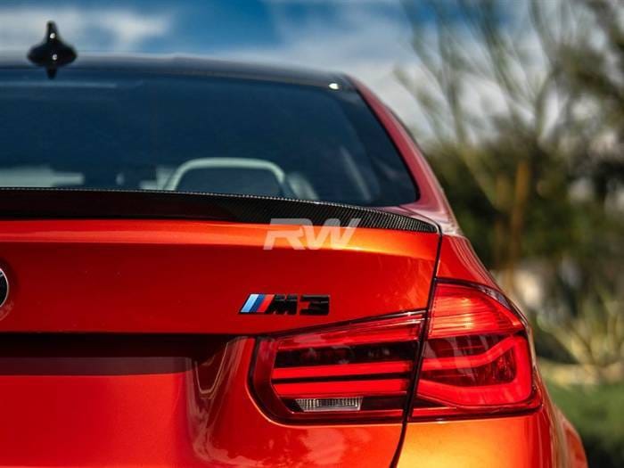 BMW F80 M3 Performance Style CF Trunk Spoiler bmwf80001 thumbnail 4