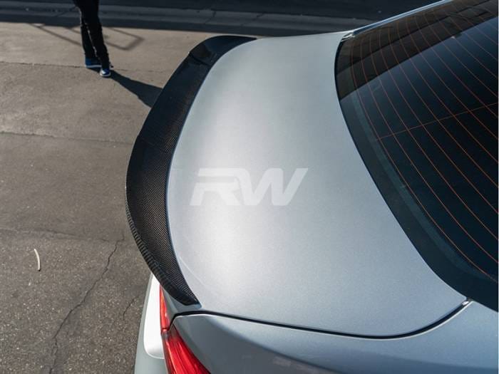 BMW F30 F80 M3 RWS Carbon Fiber Trunk Spoiler bmwf8x038 thumbnail 5