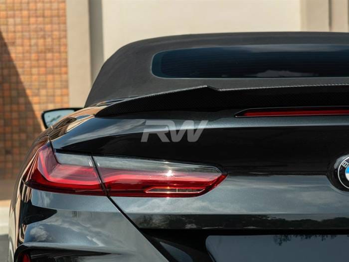 BMW G14/F91 M8 DTM Carbon Fiber Trunk Spoiler bmwg1401 thumbnail 2