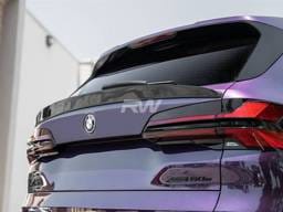 BMW F95 X5M G05 X5 RWS Carbon Fiber Mid Spoiler bmwf95017