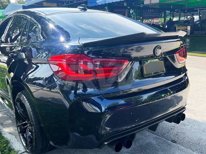 BMW F16/F86 GTX Carbon Fiber Trunk Spoiler bmwf16006