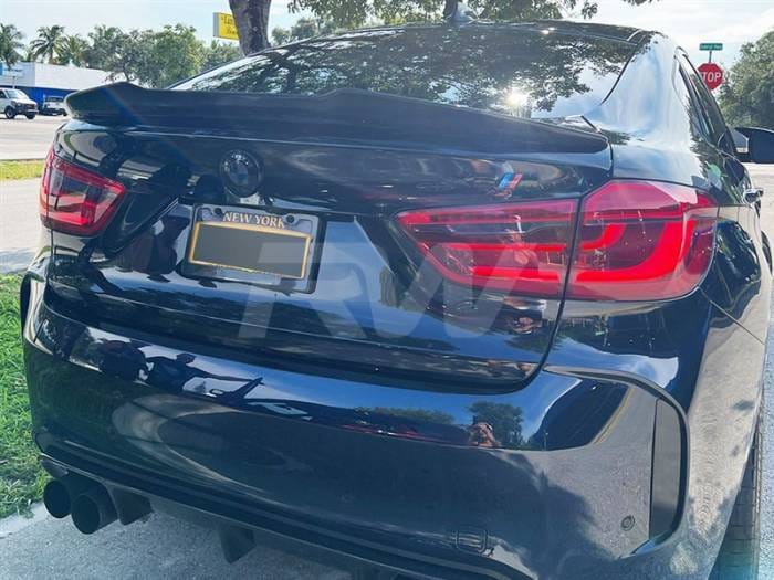 BMW F16/F86 GTX Carbon Fiber Trunk Spoiler bmwf16006 thumbnail 3