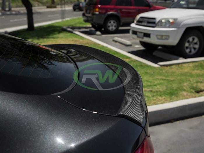 BMW F16 X6 F86 X6M Carbon Fiber Trunk Spoiler bmwf16001 thumbnail 2