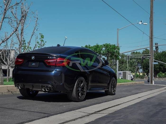 BMW F16 X6 F86 X6M Carbon Fiber Trunk Spoiler bmwf16001 thumbnail 4