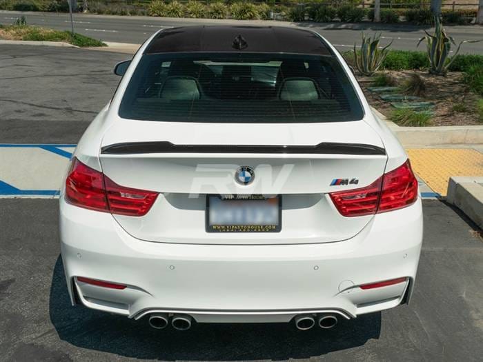 BMW F82 M4 CS Style Carbon Fiber Trunk Spoiler bmwf82m409 thumbnail 4