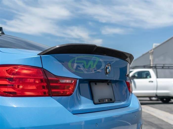BMW F82 M4 RWS Carbon Fiber Trunk Spoiler bmwf8x042