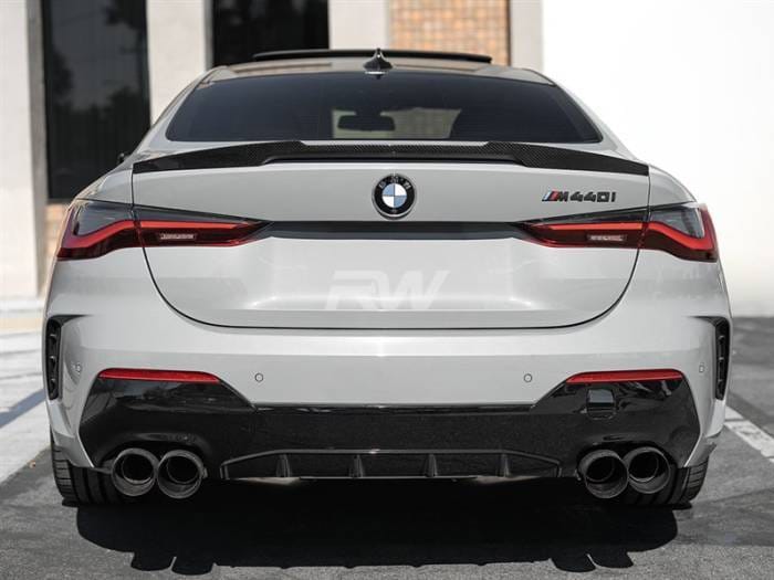 BMW G22 G82 Coupe M4 Style CF Trunk Spoiler bmwg2201 thumbnail 2