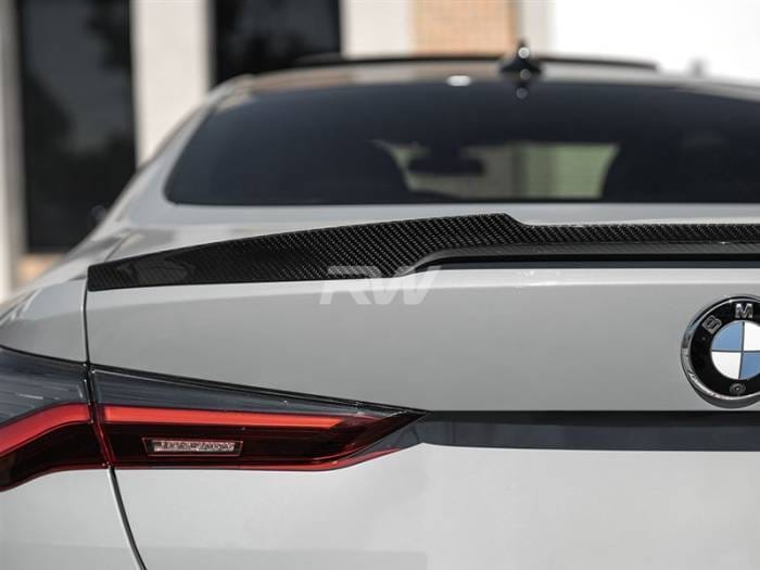 BMW G22 G82 Coupe M4 Style CF Trunk Spoiler bmwg2201 thumbnail 5