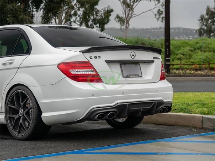 Mercedes W204 DTM Carbon Fiber Trunk Spoiler mercw20423 thumbnail 4