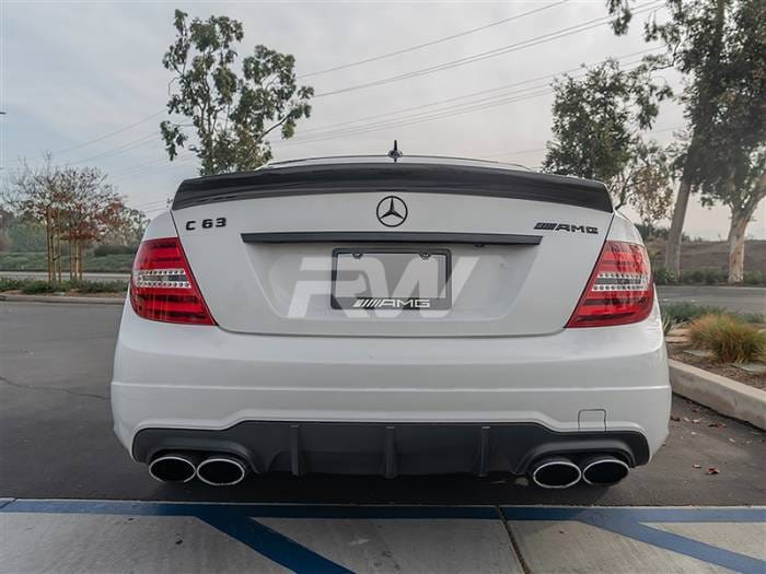 Mercedes W204 Coupe DTM Carbon Fiber Trunk Spoiler mercw20441 thumbnail 3