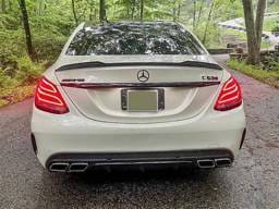 Mercedes W205 XR Carbon Fiber Trunk Spoiler mercw20524