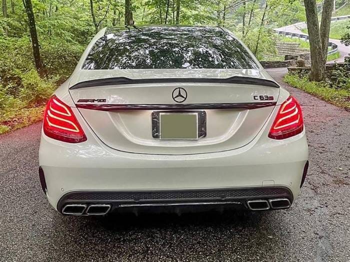 Mercedes W205 XR Carbon Fiber Trunk Spoiler mercw20524
