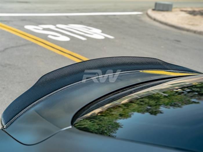 Mercedes W205 Coupe GTX Carbon Fiber Trunk Spoiler mercw20529 thumbnail 2