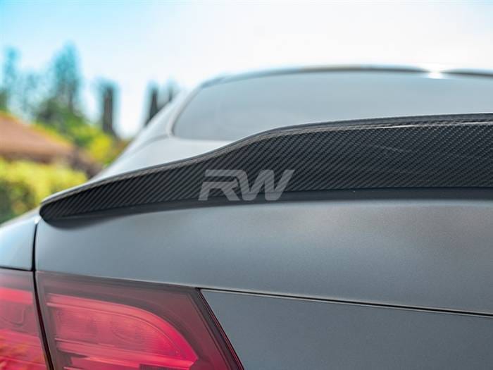 Mercedes W205 Coupe GTX Carbon Fiber Trunk Spoiler mercw20529 thumbnail 4