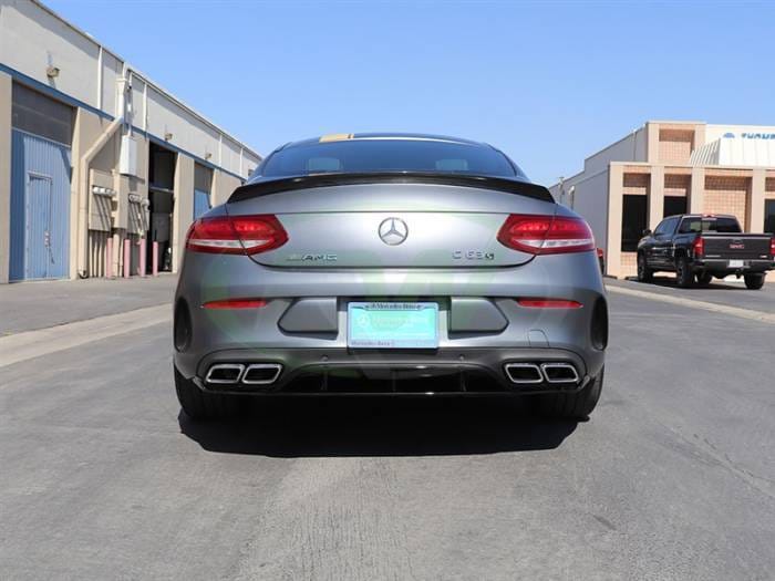 Mercedes W205 Coupe ED1 Style CF Trunk Spoiler mercw20522 thumbnail 2