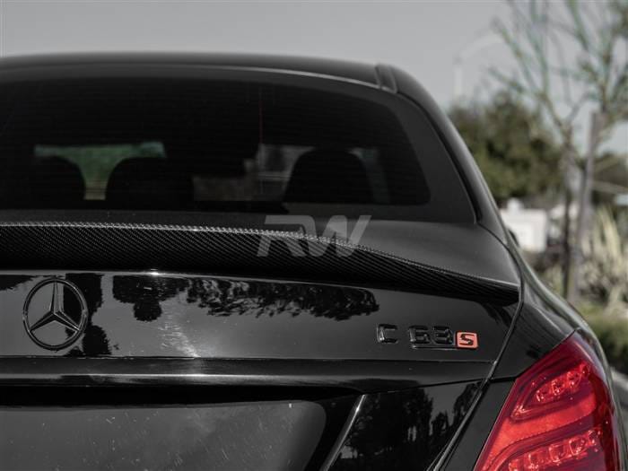 Mercedes W205 GTX Carbon Fiber Trunk Spoiler mercw20509 thumbnail 2
