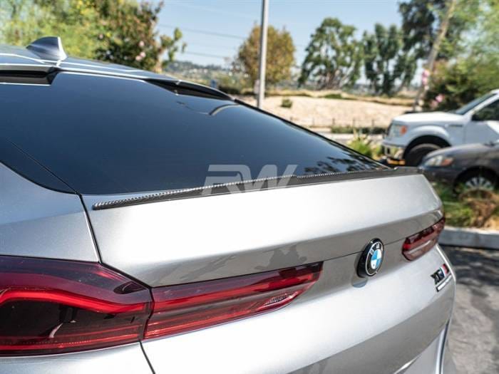 BMW G06 X6 F96 X6M M Style CF Trunk Spoiler bmwg06003