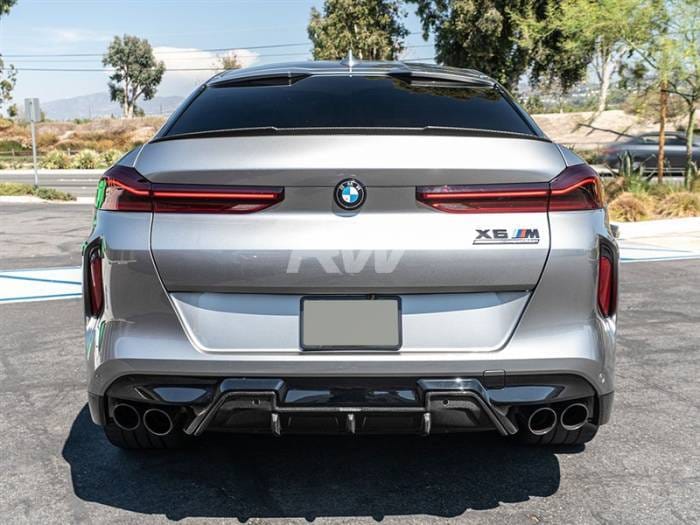 BMW G06 X6 F96 X6M M Style CF Trunk Spoiler bmwg06003 thumbnail 2