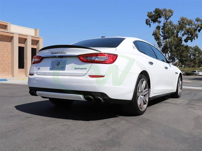 Maserati Quattroporte Carbon Fiber Trunk Spoiler Masquad01 thumbnail 3