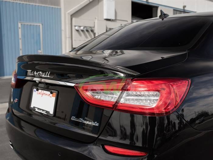 Maserati Quattroporte Carbon Fiber Trunk Spoiler Masquad01 thumbnail 4
