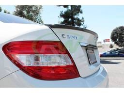 Mercedes W204 AMG Style Carbon Fiber Trunk Spoiler mercw20431