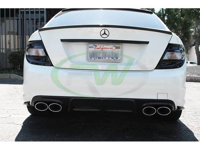 Mercedes W204 AMG Style Carbon Fiber Trunk Spoiler mercw20431 thumbnail 6