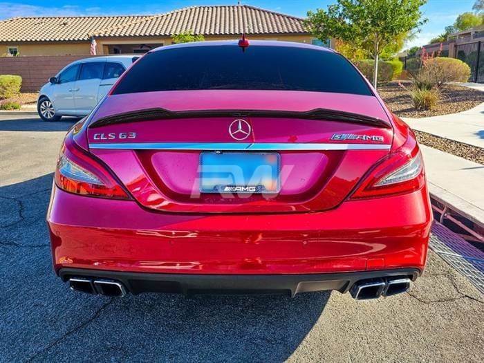 Mercedes W218 CLS Carbon Fiber XR Trunk Spoiler mercw218010 thumbnail 2