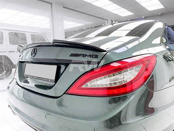 Mercedes W218 CLS Carbon Fiber XR Trunk Spoiler mercw218010 thumbnail 4