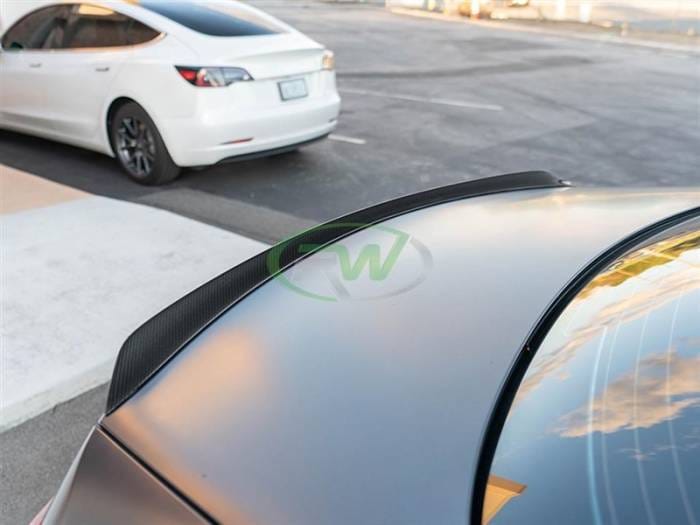 Mercedes W213 ED1 Style Carbon Fiber Trunk Spoiler mercw21303 thumbnail 2