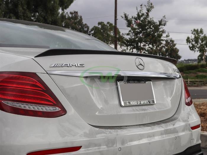 Mercedes W213 ED1 Style Carbon Fiber Trunk Spoiler mercw21303 thumbnail 3