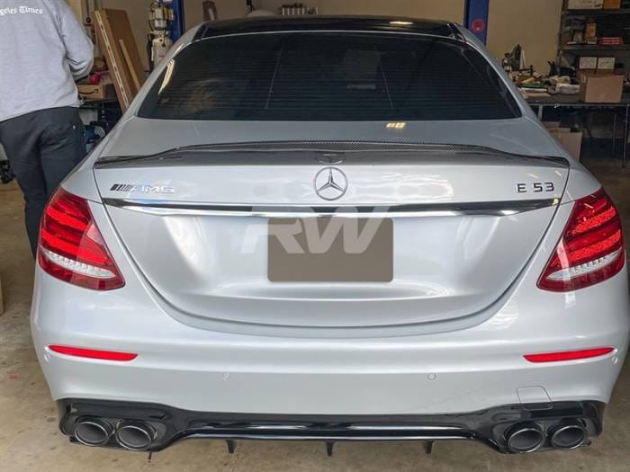Mercedes W213 GTX Carbon Fiber Trunk Spoiler mercw21309 thumbnail 2
