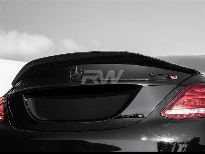 Mercedes W205 GTX Carbon Fiber Trunk Spoiler mercw20509 thumbnail 4