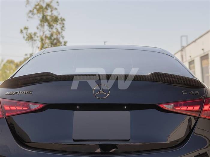 Mercedes W206 XR Style Carbon Fiber Trunk Spoiler mercw20602 thumbnail 3