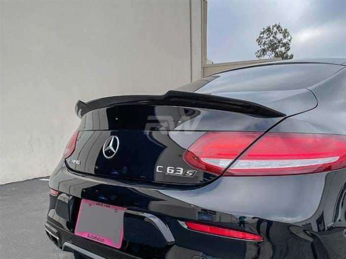 Mercedes W205 XR Coupe Carbon Fiber Trunk Spoiler mercw20560