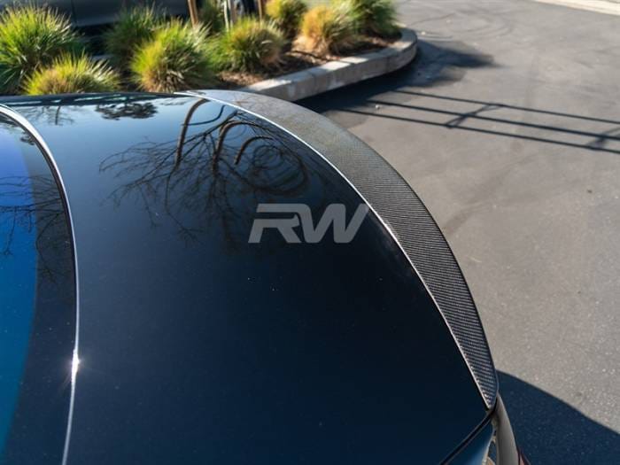 Mercedes W222 Carbon Fiber Trunk Spoiler mercw22201 thumbnail 2