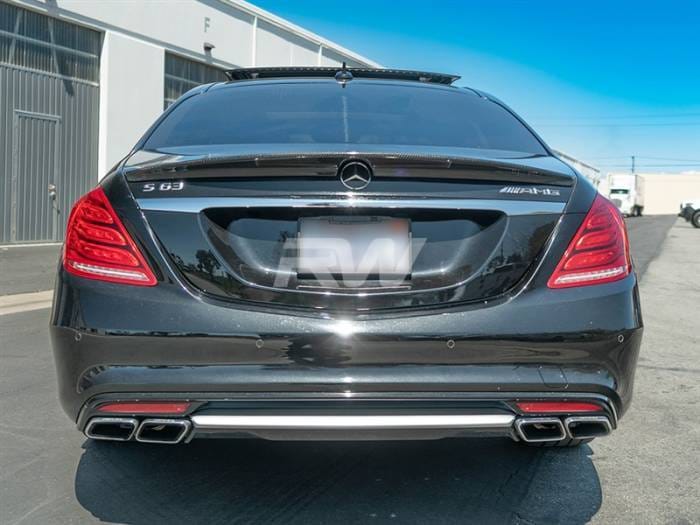Mercedes W222 Carbon Fiber Trunk Spoiler mercw22201 thumbnail 3