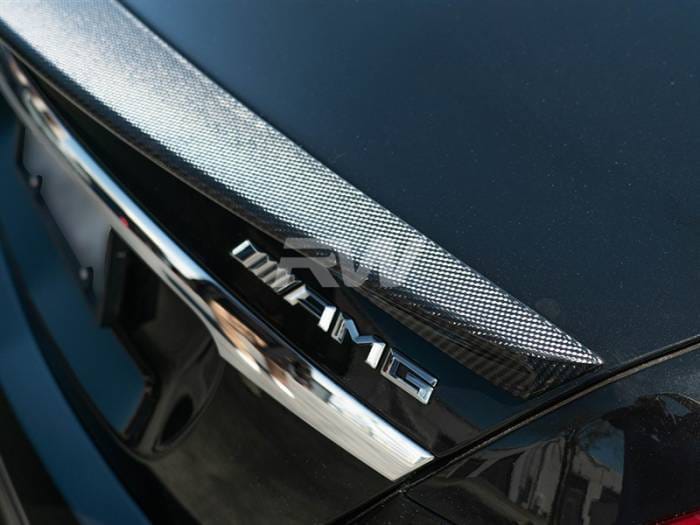 Mercedes W222 Carbon Fiber Trunk Spoiler mercw22201 thumbnail 5