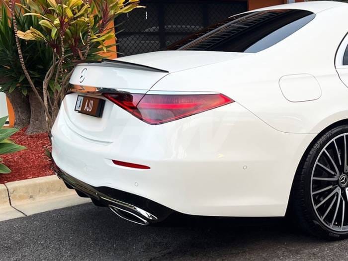 Mercedes W223 XR Carbon Fiber Trunk Spoiler mercw22301 thumbnail 2