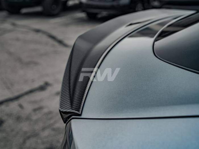 Mercedes W167 GLE Coupe Carbon Fiber Trunk Spoiler mercw16701 thumbnail 4