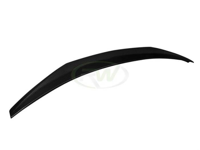 Mercedes W167 GLE Coupe Carbon Fiber Trunk Spoiler mercw16701 thumbnail 5