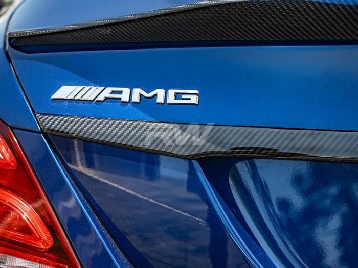 Mercedes W205 Sedan Carbon Fiber Trunk Trim Mercw20550 thumbnail 3
