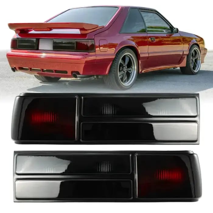 Ford Mustang Red/Smoke DEPO Tail Light thumbnail 2